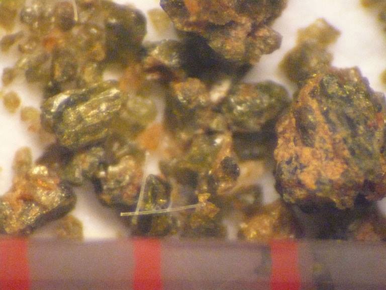 Texture comparative N 4-3 meteorite chizé de mars