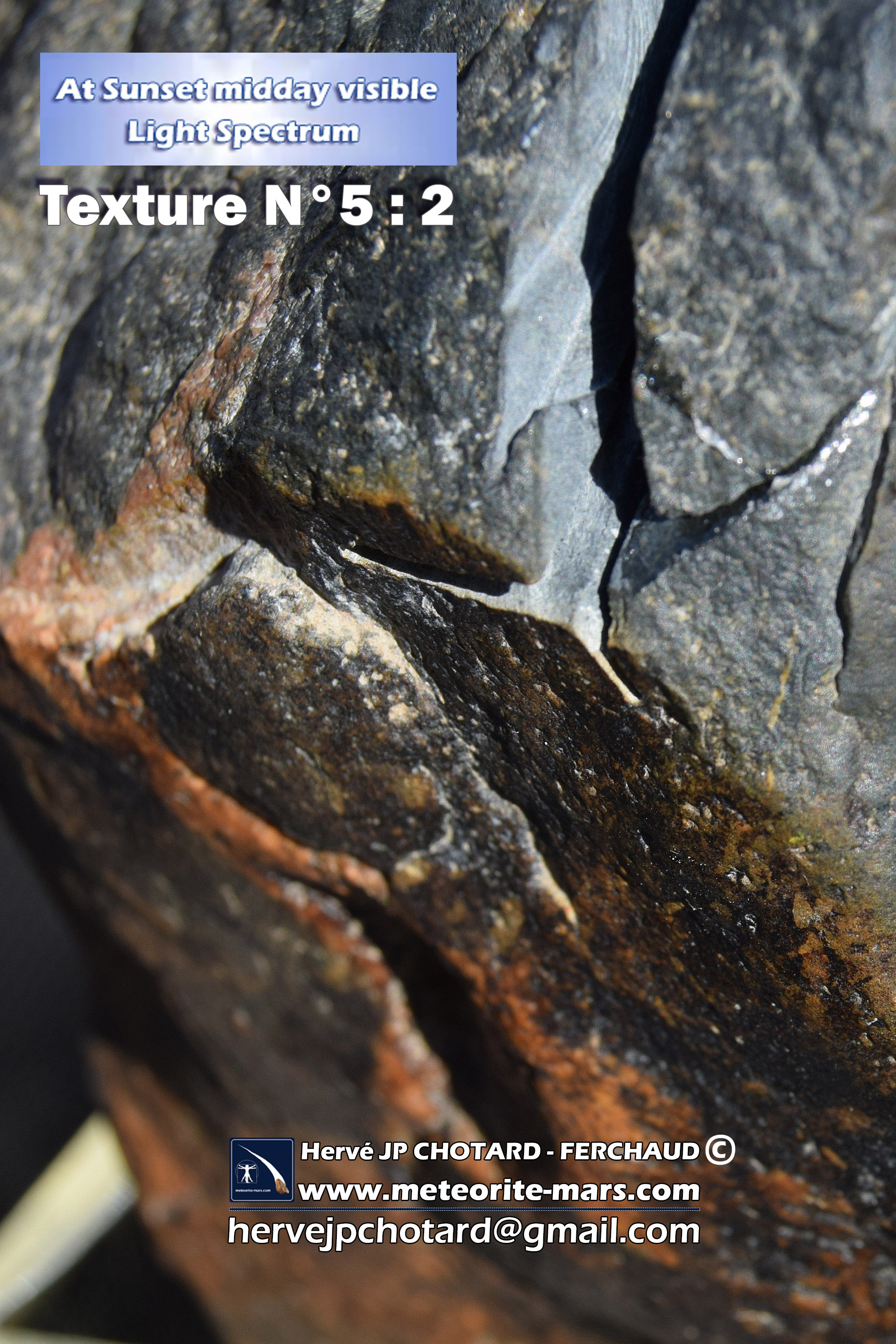 TextureN 5-2 meteorite chizé de mars