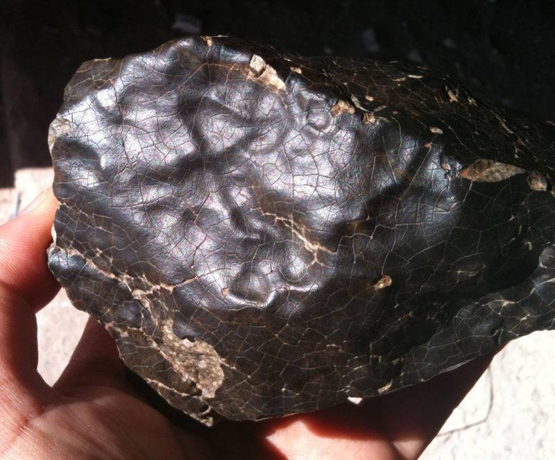 Texture comparative N 5-3 meteorite chizé de mars
